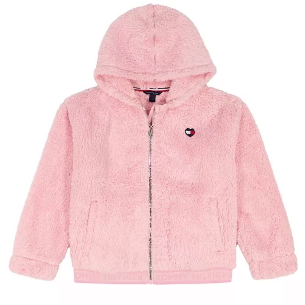 Tommy Hilfiger Soft Pink Kids Hoodie
